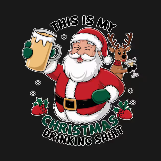 This Is My Christmas Drinking Shirt